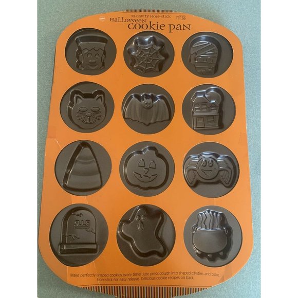 Wilton Halloween Cookie Pan- 12 count